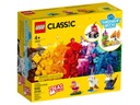 LEGO Classic Kreatívne priehľadné kocky 11013