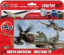 Sada farieb Airfix 55107A- 1:72 North American Mustang IV