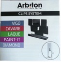 Arbiton PVC pásik 4 x 40, dĺžka 4cm, čierny