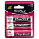 CHAPSTICK CLASSIC CHERRY BALZAM NA PERY x3