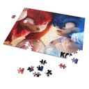 Puzzle + NAME box SONIC 2 Ježek A4 110 el