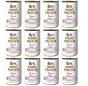 Brit Mono Protein Rabbit Mokré krmivo pre psov Králik 12x400g