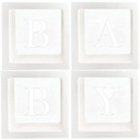 BABY LOVE Box Set na balóniky WHITE 4 ks