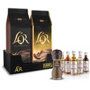 L'OR Crema Forza zrnková káva 2x500g BARISTA SET