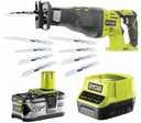 AKUMULÁTOROVÁ PÍLA PÍLA 18V RYOBI R18RS 4Ah +10br