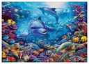 Diamantová výšivka diamantov maľba mozaiky Sea World 45x60 cm set 5D set