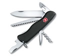 Victorinox Forester vreckový nôž, 12 f, 111 mm, čierny