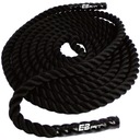 Crossfitové tréningové lano na cvičenie BATTLE ROPE 9M / 38MM 7KG