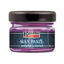 VOSKOVÁ PASTA metalická purpurová 20ml - Pentart