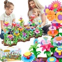 BLOCKS Magic GARDEN FLOWERS KREATÍVNA SÚPRAVA STAVEBNÁ HÁDANKA