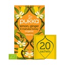 PUKKA Lemon Ginger Manuka Bio čaj