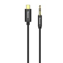 Audio kábel Baseus USB-C na 3,5 mm mini jack Baseus Yiven 1,2 m (čierny) ]]