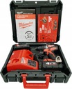 vŕtacie kladivo DRILL 18V ​​MILWAUKEE 2 batérie