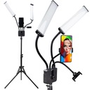 2 modulárna LED fotografická make-up lampa