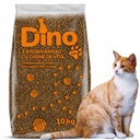 DINO suché krmivo pre mačky s hovädzím mäsom 10kg Cargill cat