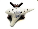 Keramická ocarina 12o kvety ocarina flauta areofón