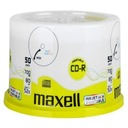 50X MAXELL POTLAČITEĽNÉ CD-R disky 700MB 80MIN torta