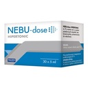 NEBU DÁVKA 30x5ML FYZIOLOGICKÁ SOĽ 3% NEBULIZÁCIA