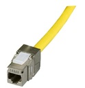 Keystone RJ45 Cat8.1 STP modul, 2000 MHz, bez nástrojov.