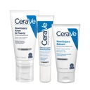 CeraVe Set Regeneračný očný krém, hydratačný krém na tvár 52 ml