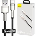 BASEUS USB-C TYP-C KÁFULOVÝ KÁBEL SILNÝ SCP 6A 66W NA NABÍJANIE 100CM 1M