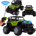 TERÉNNE AUTO AUTO JEEP RC 1:20, KOVOVÉ DIAĽKOVÉ OVLÁDANIE PRE CHLAPECKA