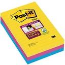 Post-it bločky Super Sticky 101x152 mm linky Rio