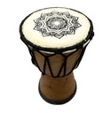 Ručne vyrobený bubon na Djembe - 15 cm