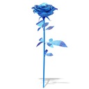 Piececool kovové puzzle 3D model Blue Rose