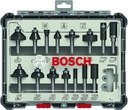 Sada fréz na drevo 15 ks Stopka Bosch 8 mm