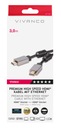 HDMI-HDMI 3m 2.0b 4K UHD/HDR10 18 Gbit/s eARC prémiová kvalita Vivanco