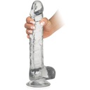 PENIS XXL 29cm SEX GEL DILDO DIA. 5 cm PRÍSAVKA