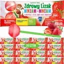 ZDRAVÉ JAHODOVÉ LOLLY vitamíny 20 ks.