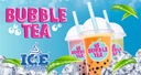 Malý závesný reklamný banner na BUBBLE TEA 100x50