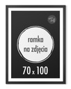 Rám 70x100 cm B1 Fotorámčeky 100x70 čierna