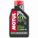 MOTUL 5100 4T Ester MA2 20w50 1L - polosyntetický motocyklový olej