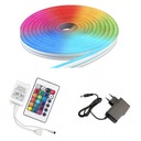 Neónová RGB páska 5m Set Ovládač napájania