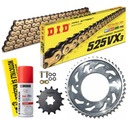 DID GOLD DRIVE SET TRIUMPH TIGER 800 / XC 11-16 XR XCX XRT 15-20