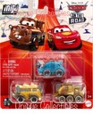 Cars Cars Mini Racers 3-balenie kovových áut Micro Disney Mattel