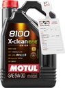 Olej MOTUL 5W30 X Clean EFE 8100 5L