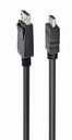 KÁBEL GEMBIRD Displayport(M)->HDMI(M) 1m