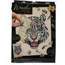 Náučná arkáda DREVENÉ PUZZLE tiger 132 ks. Rozmer 30 x 22,5 cm