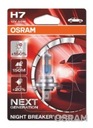 OSRAM žiarovka NIGHT BREAKER LASER H7 +150%