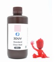 3DUV Standard Clear Red Resin 1 l (ako Anycubic)