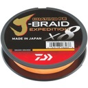 Splietaná šnúra Daiwa J-Braid Expedition X8E Orange 0,20 mm 150 m