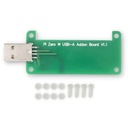 Štít USB-A pre dosku Raspberry Pi Zero Addon Board