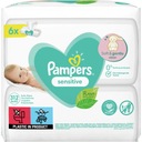 Pampers Vlhčené obrúsky 312ks (6x52) Sensitive