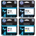 4x ATRAMENT HP 912 OFFICEJET PRO 8012e 8022 8022e 8020