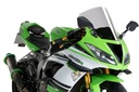 Závodné čelné sklo PUIG 3629F Kawa ZX-6R tmavé