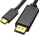 Kábel portu USB C na Display DP 4K Thunderbolt 1,8M adaptér